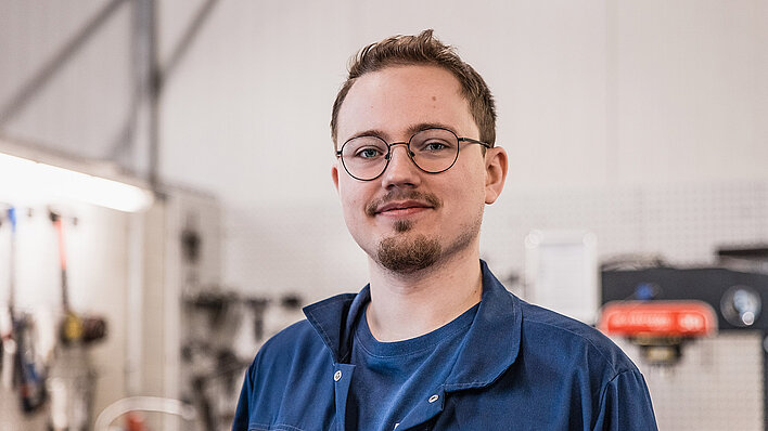 Lactalis-Mitarbeiter in der Produktion