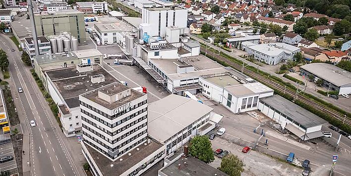 Standortbild Ravensburg von oben